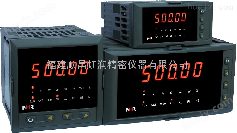虹润品牌产品NHR-3100系列单相电量，电力仪表