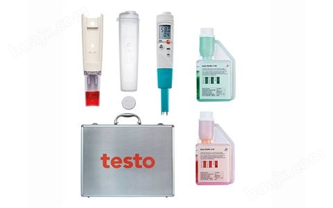 testo 206-pH1套装 -   pH酸碱度/温度测量仪套装 - 适用于液体