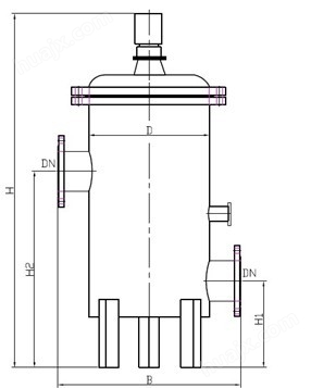 电动滤水器尺寸图